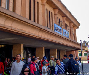 arrival at Aswan Dam