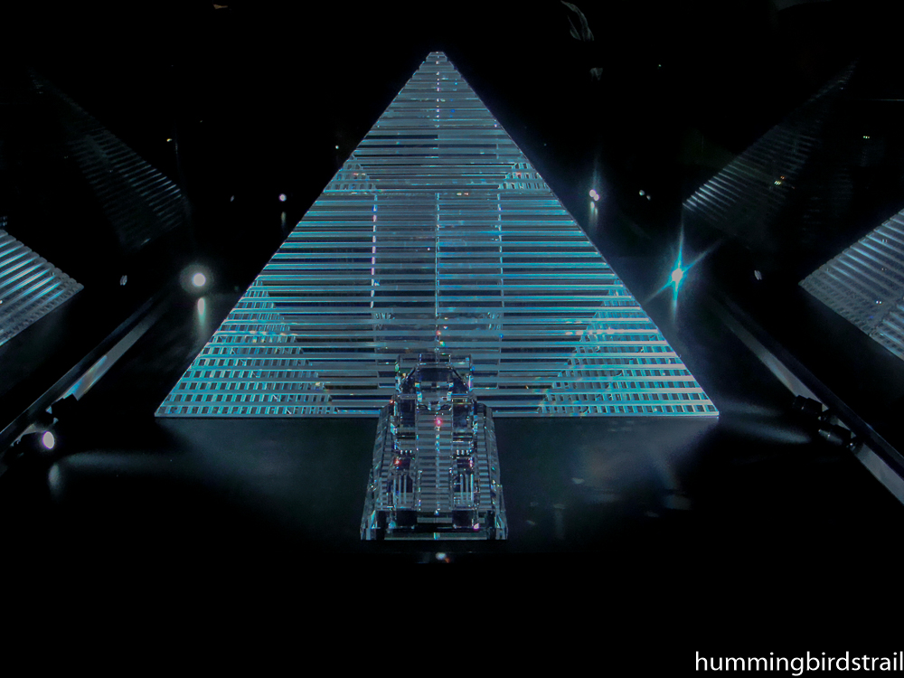 The Cheops Pyramid in Famos, weighs 105 kg with 386 individual parts