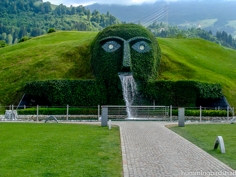 Famous face of the Giant of Swarovski Crystal 