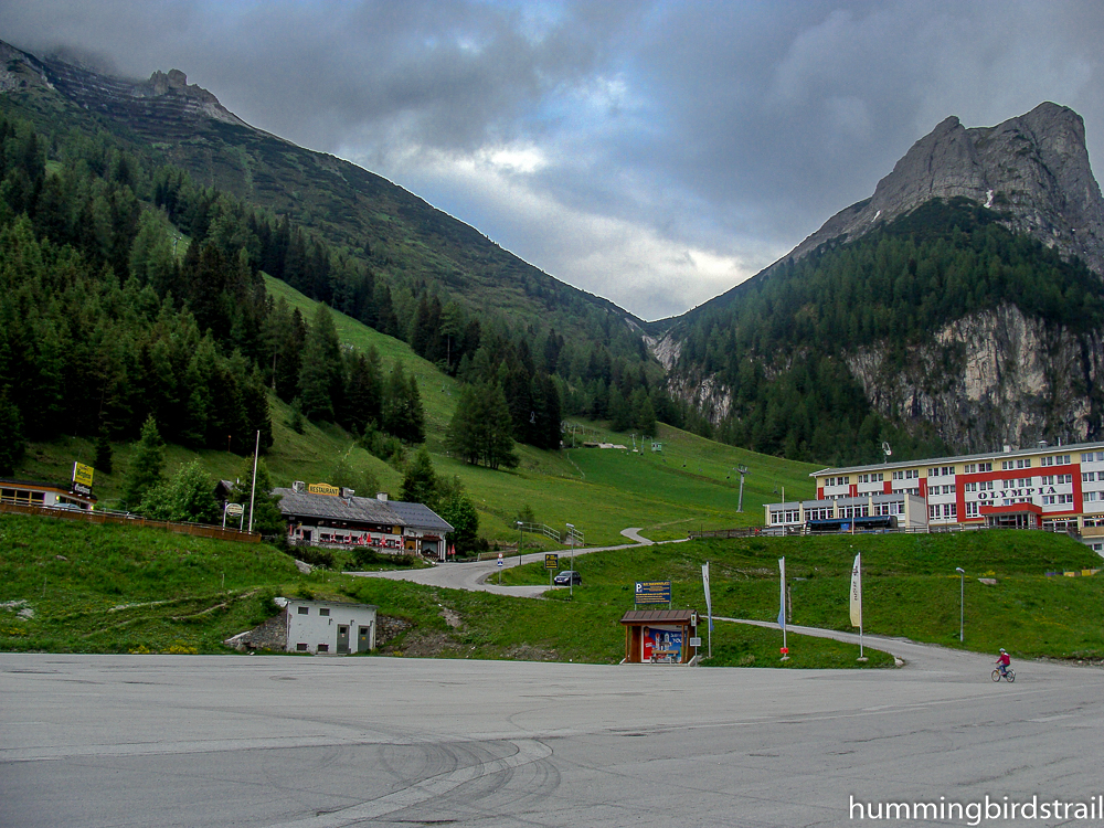 Magnificent landscape around the hotel Olympia