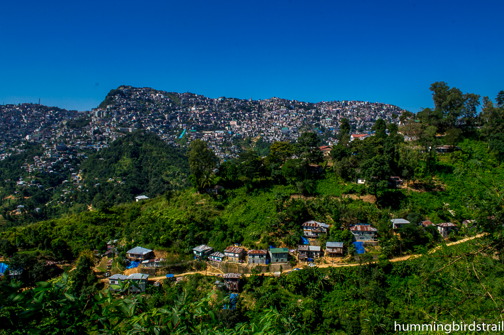 Another view from Chaltlang Tourist Lodge