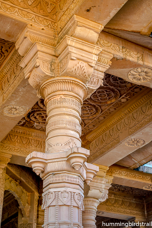 Artistic excellence on the temple