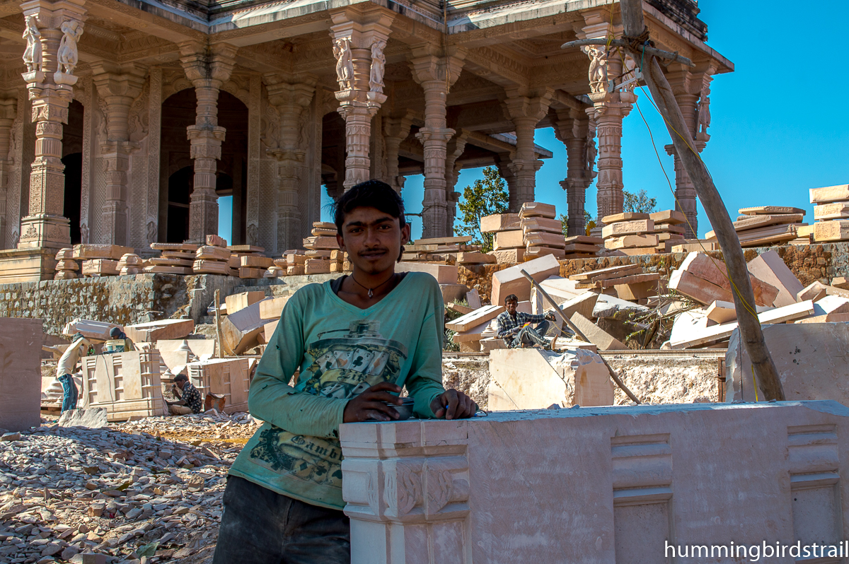 Worker of this marvellous temple