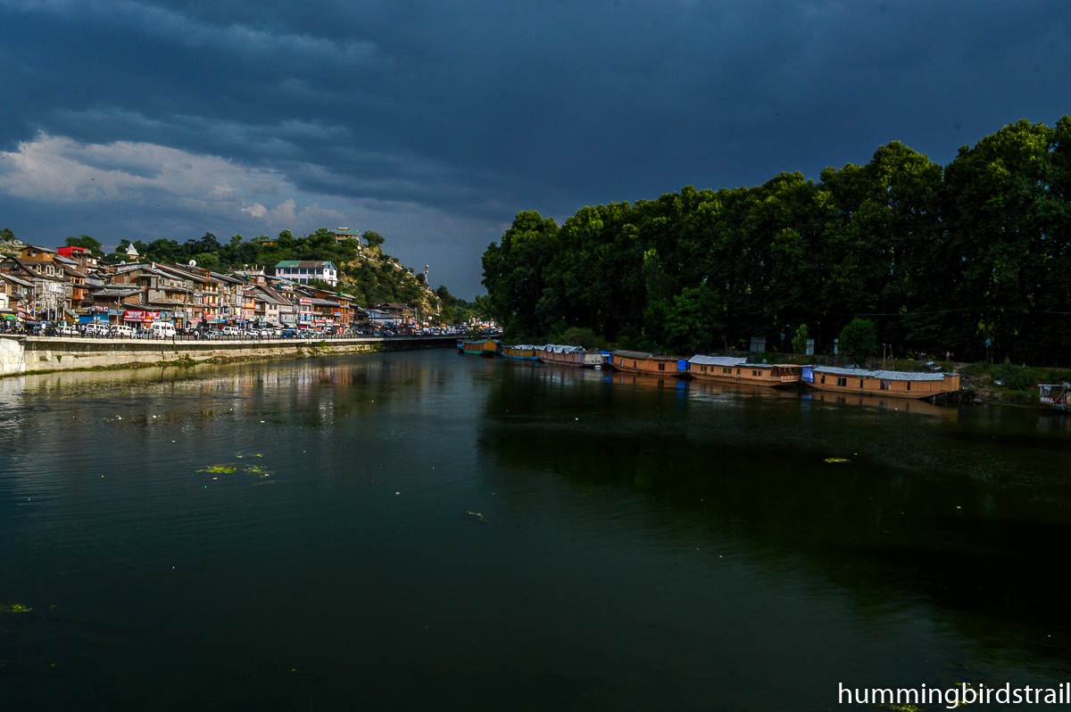 Our first view of Dal Lake