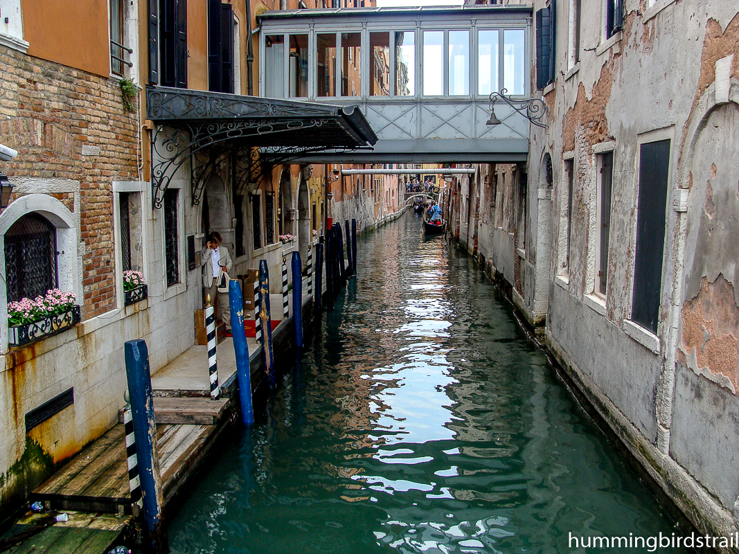 Venetian water ways and homes