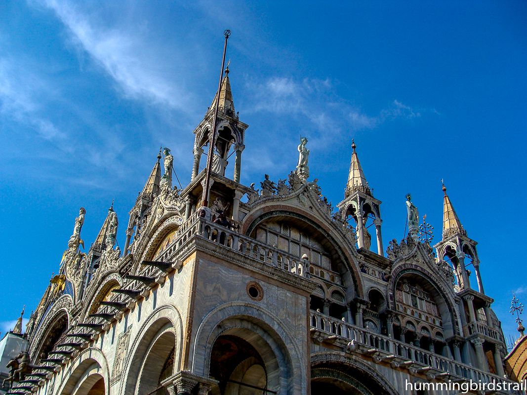 Beautiful art work of St. Mark’s Basilica