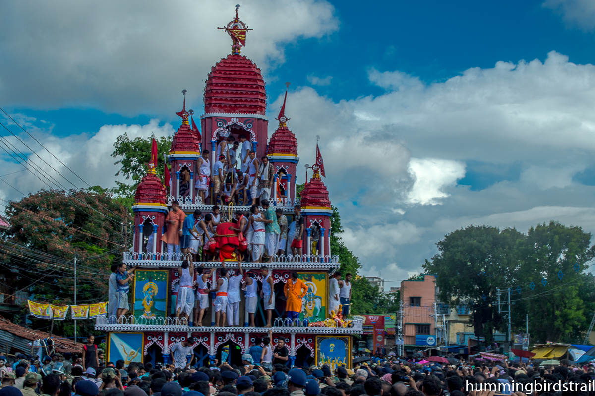  lifting the idol to the top