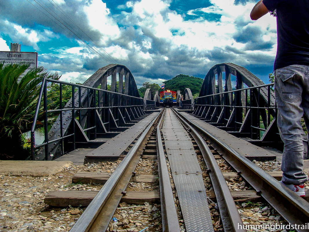 The Death Rail way through the bridge