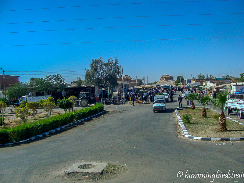 Bus stop of Abu Simbel