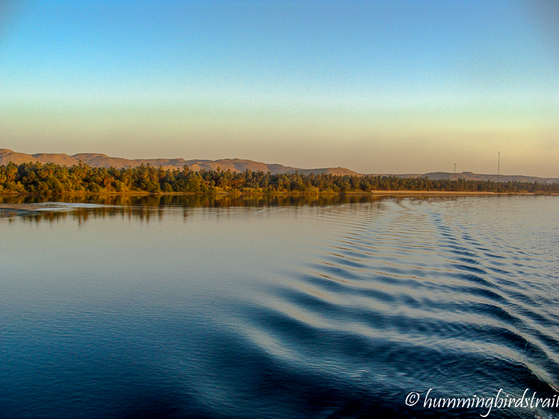 beautiful view of Nile from deck