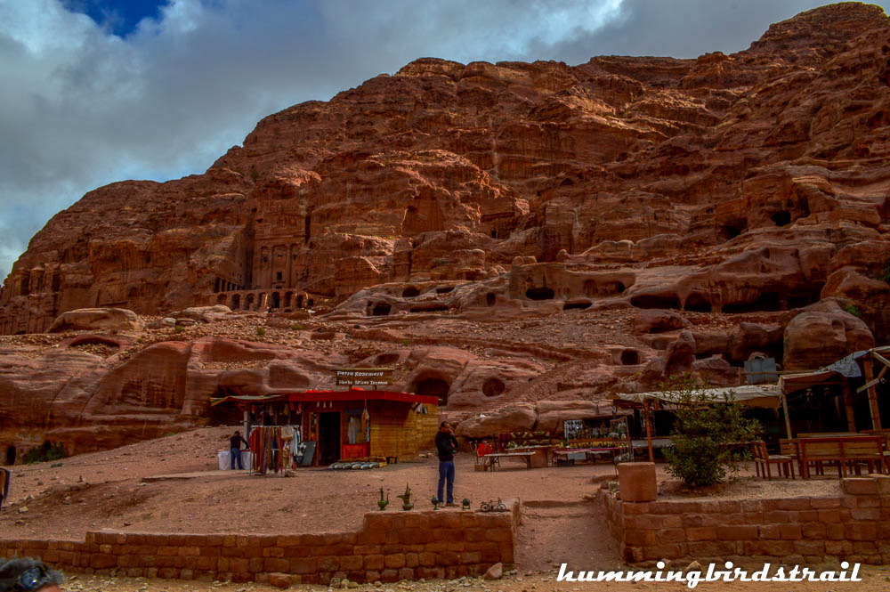  the shops with traditional handicrafts