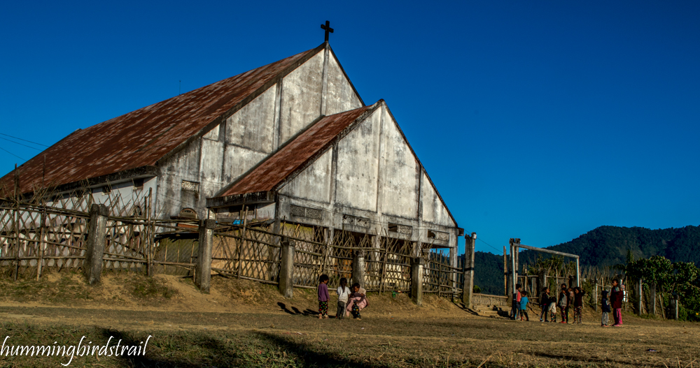 Church of the village Longwa