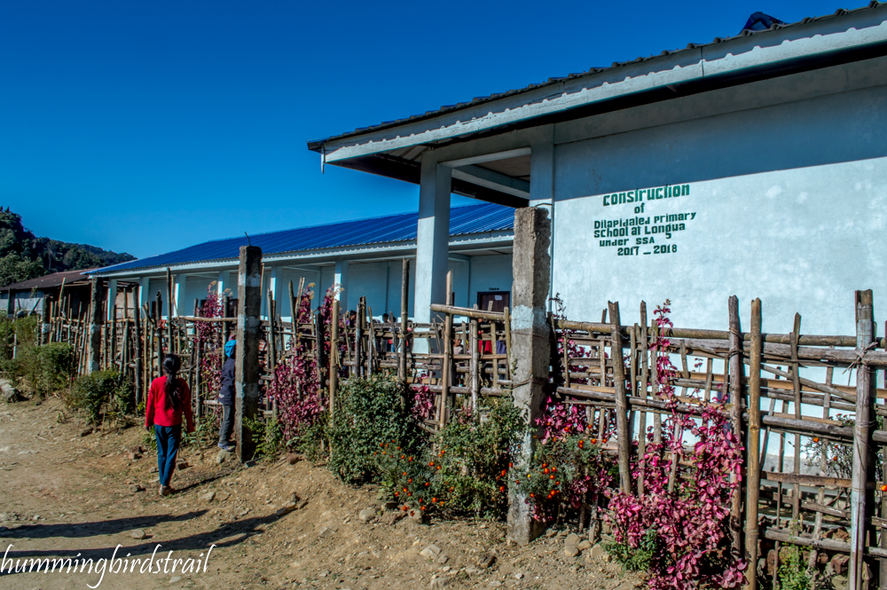 The school at Indian side